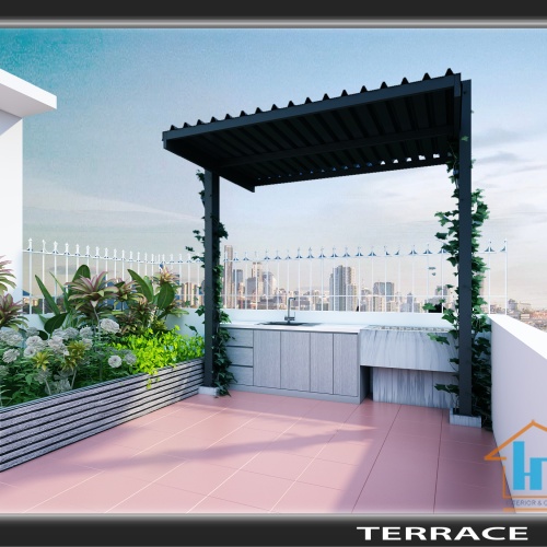 Design penthouse in Sky Garden (1)